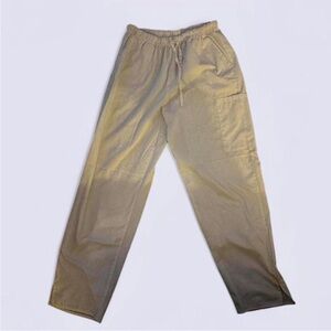 Vintage Aviva White Utility Scrub Pants - Small